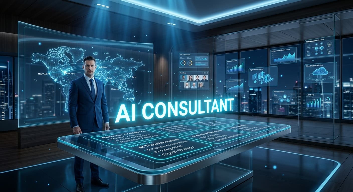 AnnovaSol AI consulting session with live AI dashboards, integrations, and deployment architecture